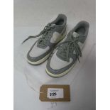 +VAT 1 x Nike Air Force 1, green and cream, signs of wear, UK 11