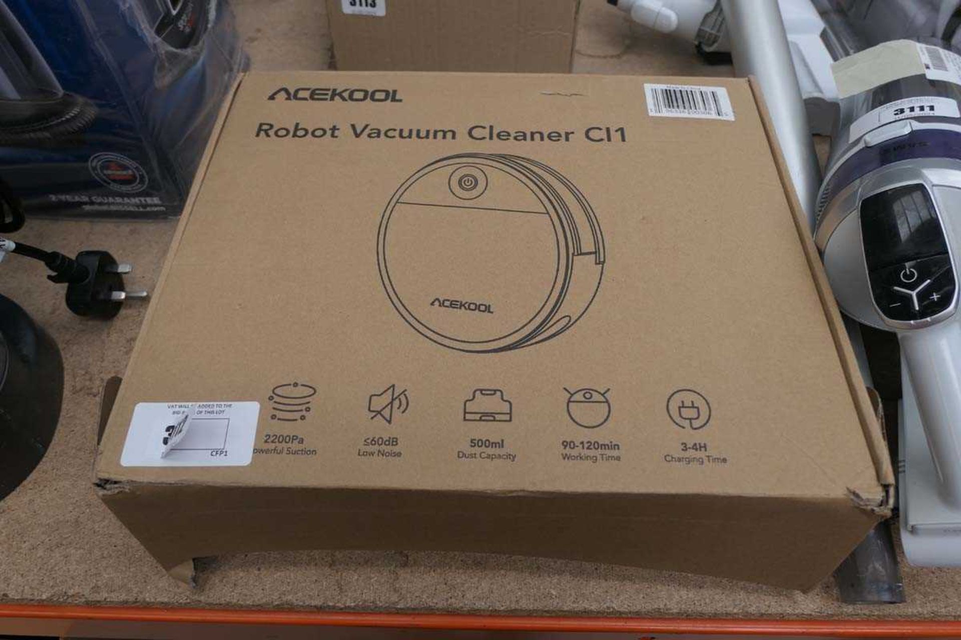 +VAT Robot vacuum cleaner