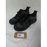 +VAT 1 x Salomon X Ultra trainers, black and grey, signs of wear, UK 10.5