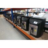 +VAT Approx. 18 unboxed Gourmia digital air fryers