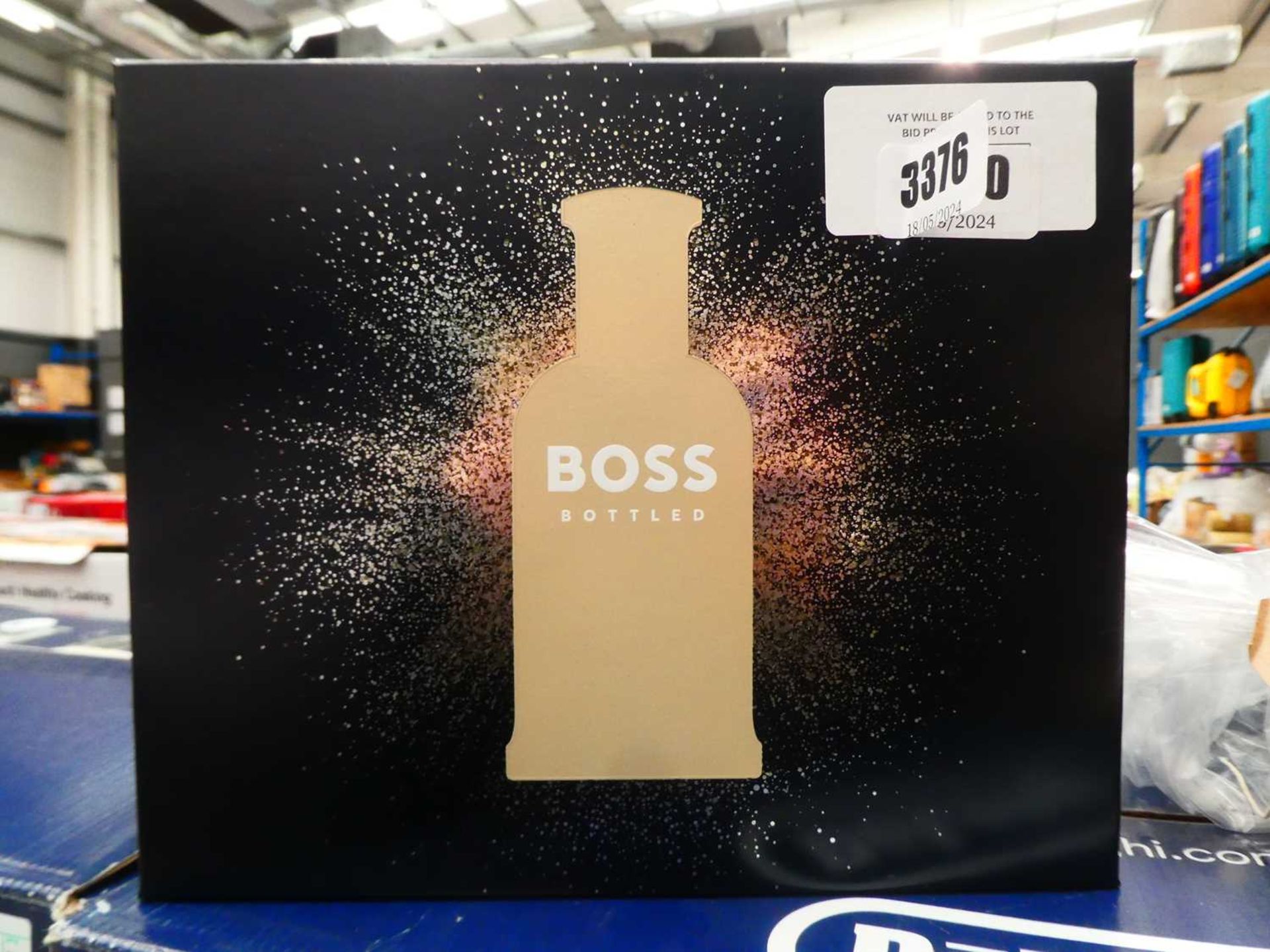 +VAT Boss Bottled. eau de toilette 100ml & 10ml & Shower gel 100ml gift box set Aventus Creed eau de