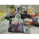 +VAT Selection of protein shakes, cereals etc including My Protein, My Vegan, PhD etc