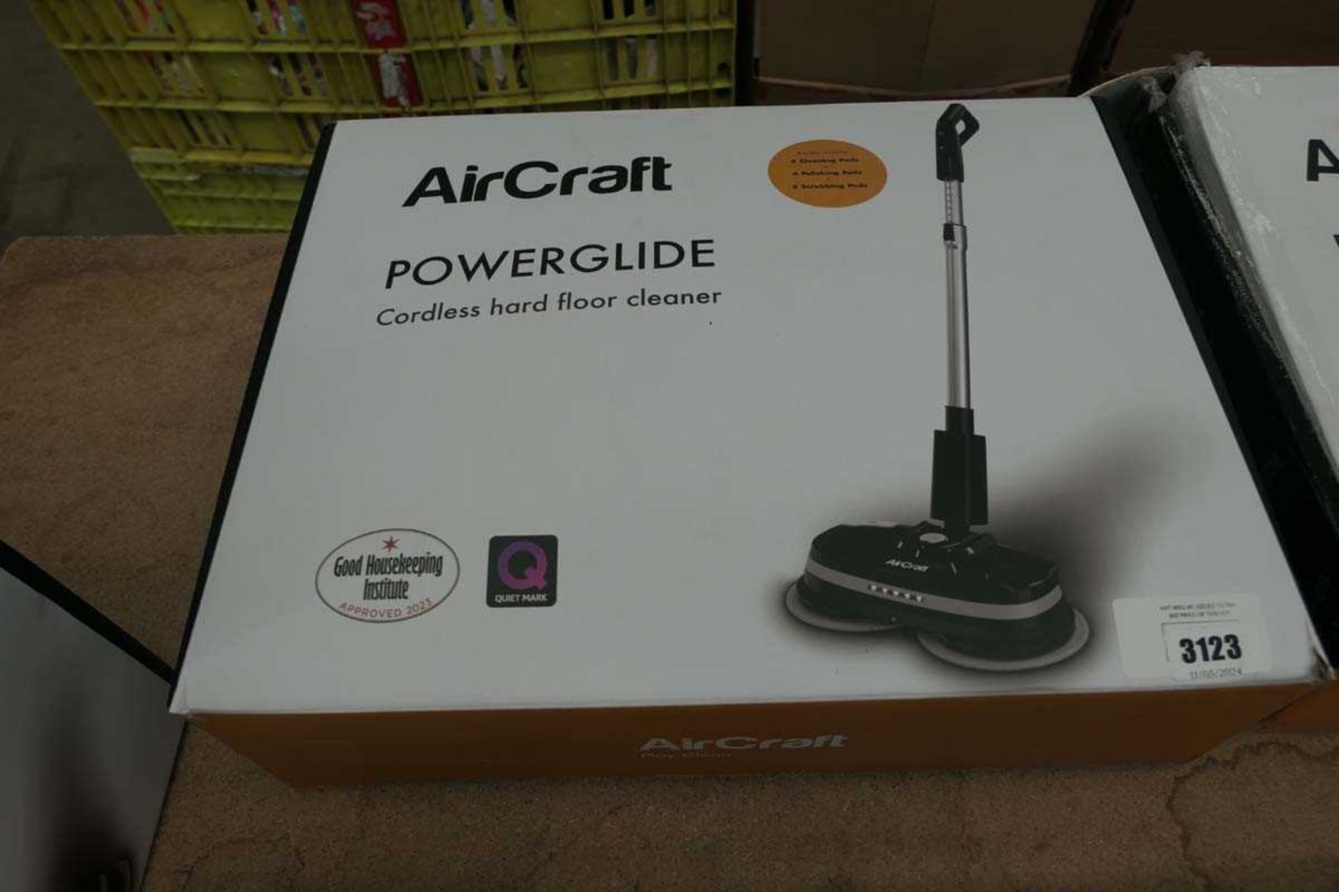 +VAT Aircraft power glide cordless floor cleaner