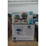 +VAT Sistema food storage containers, plus stackable shoe box and organisers