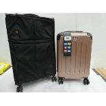 +VAT Lightweight cabin suitcase and IT large suitcase