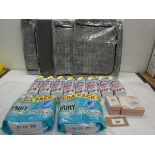 +VAT 4 under bed storage bags, 8 bottles of Duck action gel, 2 packs Fairy non bio tablets and 2