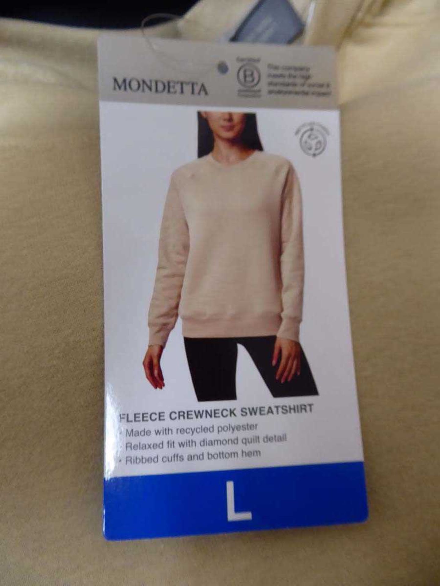 +VAT Approx. 15 women's Mondetta fleece crewneck sweatshirts, in various colours and sizes - Image 2 of 2