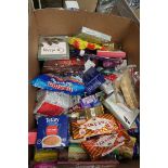 +VAT Large box of mixed assorted food