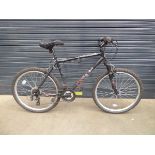 Apollo Slant black mountain bike