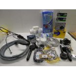 +VAT Hydro sacks, Drayton Wiser Thermostat kits, shower accessories, water pump, heating system