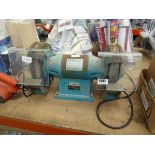 Wolf double ended bench grinder