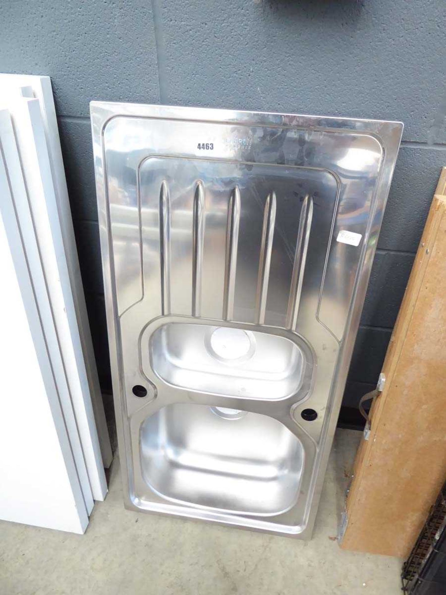 3 x 1.5 bowls stainless steel sinks