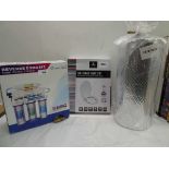 +VAT Reverse Osmosis pure water system, 2 in 1 family toilet seat and roll of radiator reflector