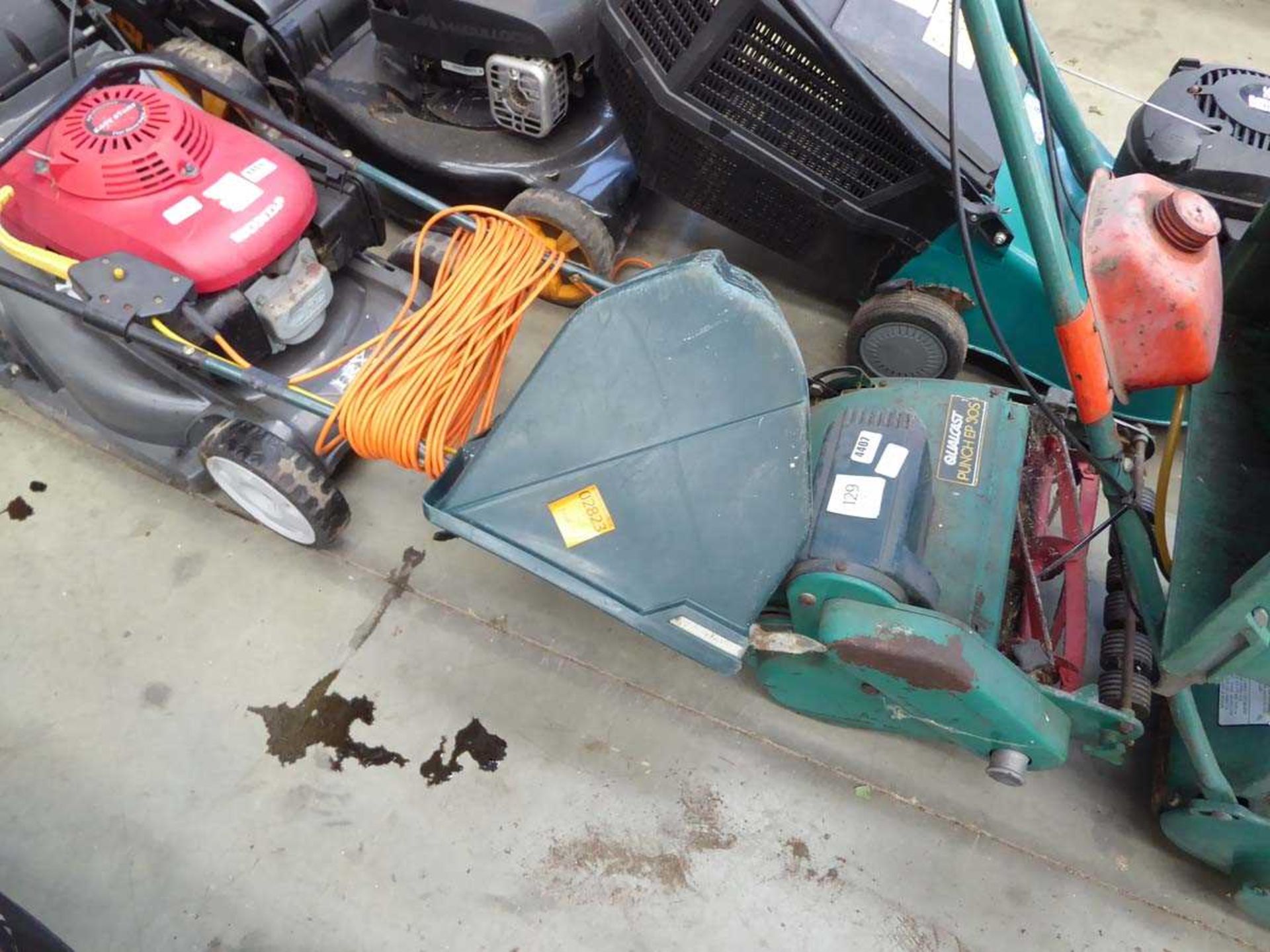 Qualcast electric cylinder mower