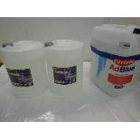 +VAT 20L container of Adblue and 2 x 10L containers of Adblue