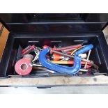 Small toolbox with hand tools