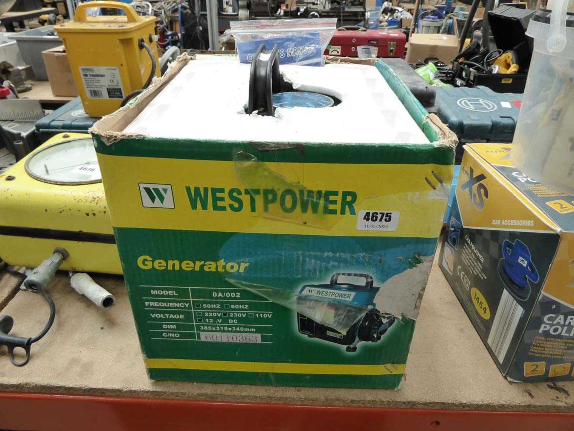 Westpower boxed generator