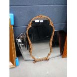 Two 1950s/60s wall mirrors