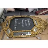 Ornate gilt mirror frame For restoration