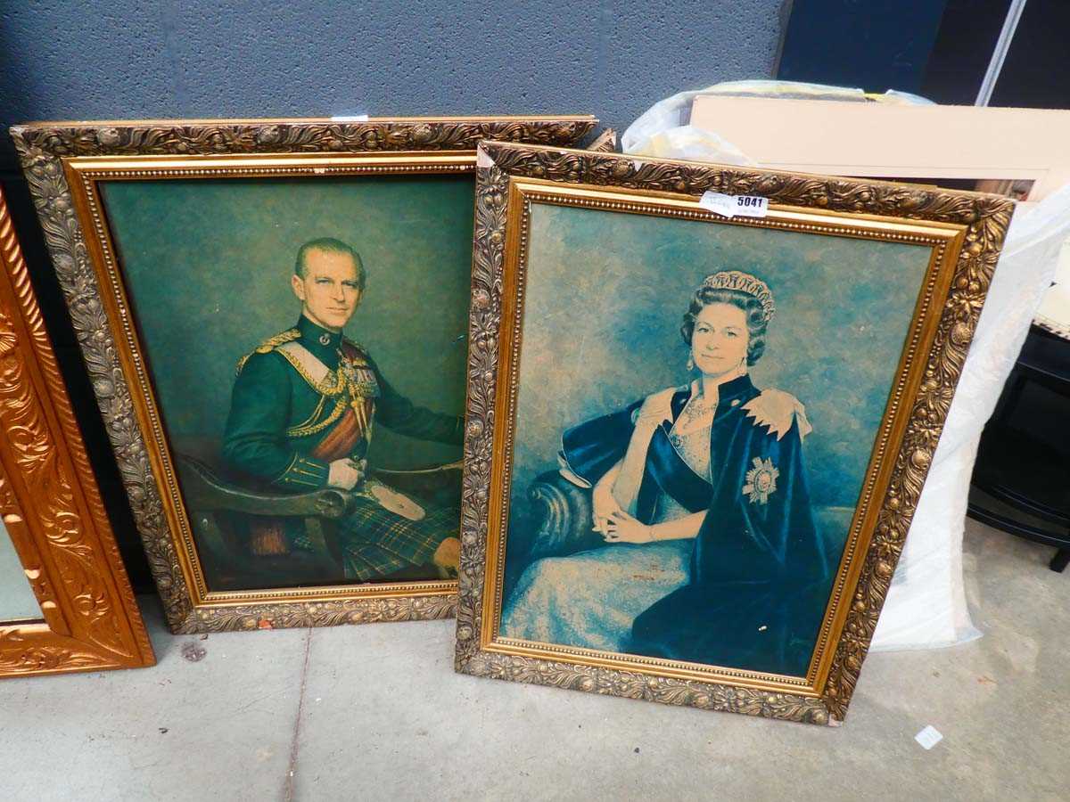 Pair of Royalty prints