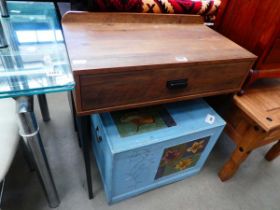 Contemporary single drawer writing table