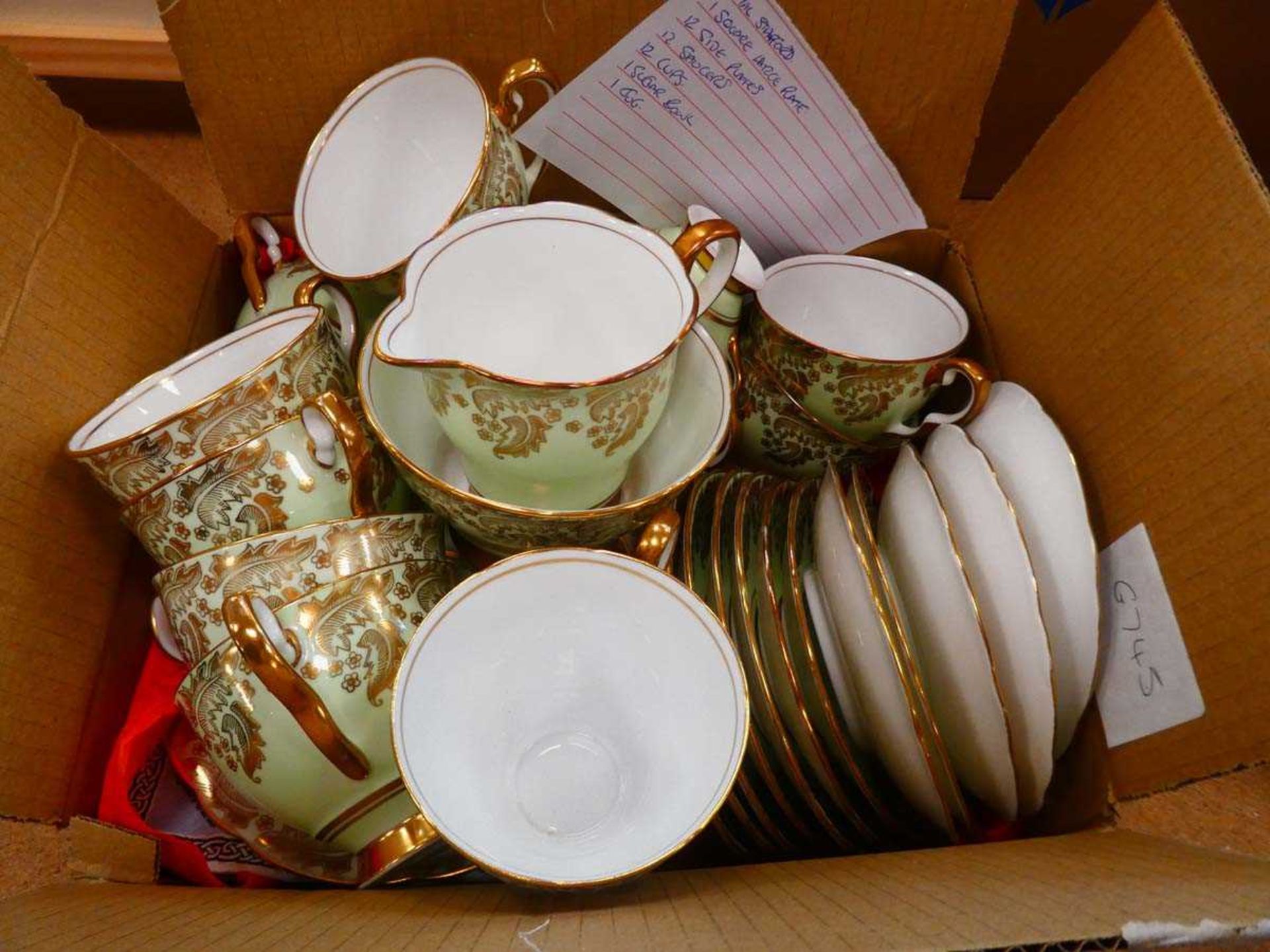 Boxed Royal Stafford tea set