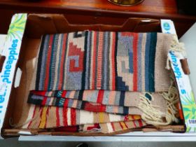 (3) Box of Kilims