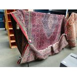 (11) Indian woollen carpet Approx. 250 x 350cm