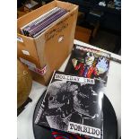 Box of sealed vinyl LP's including Holiday Inn, Hannah Holland, David Croneaberg's Wife etc