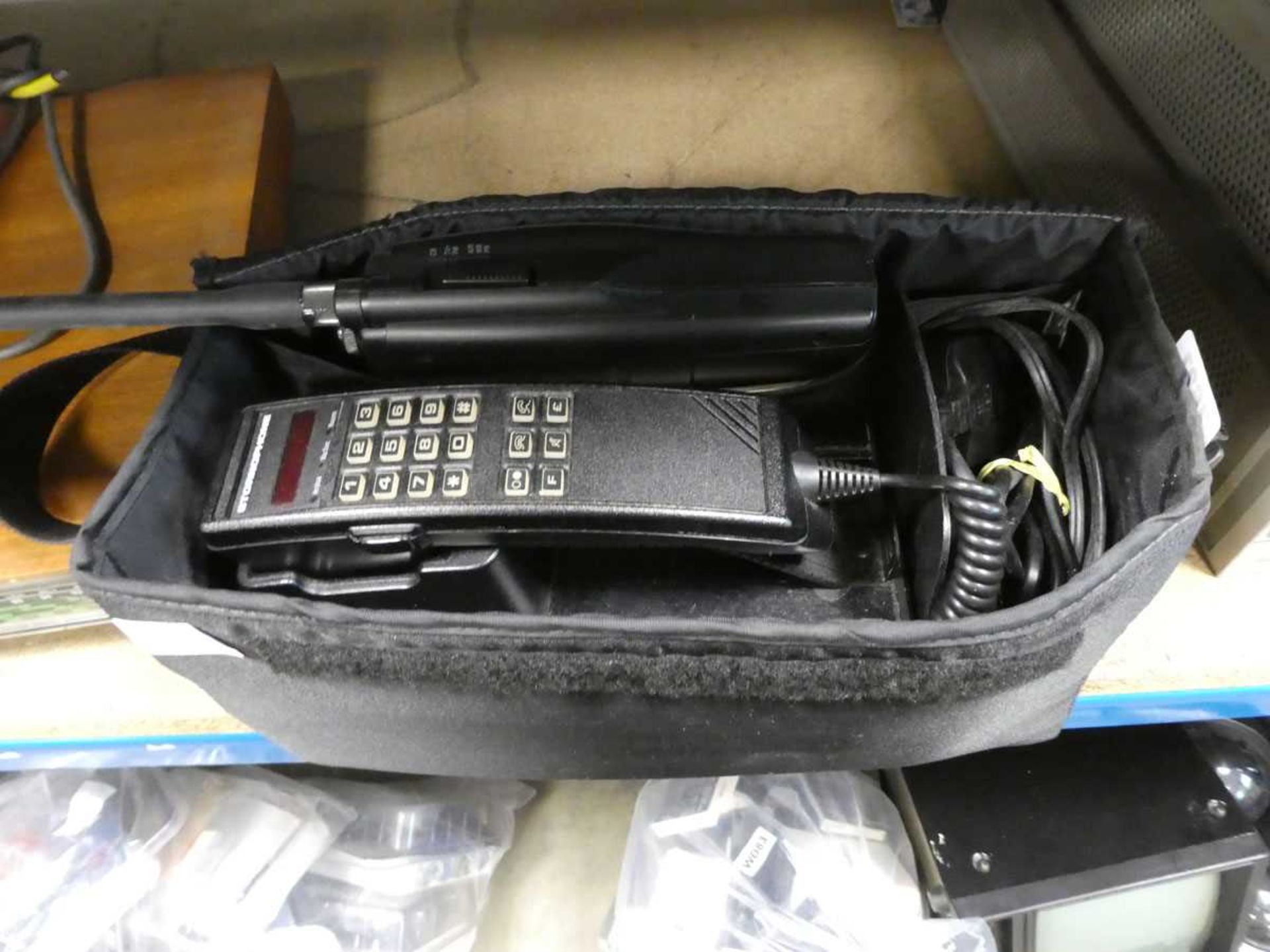 Motorola portable phone and radio set