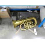 Euphonium in case