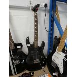 Stagg electric guitar in black