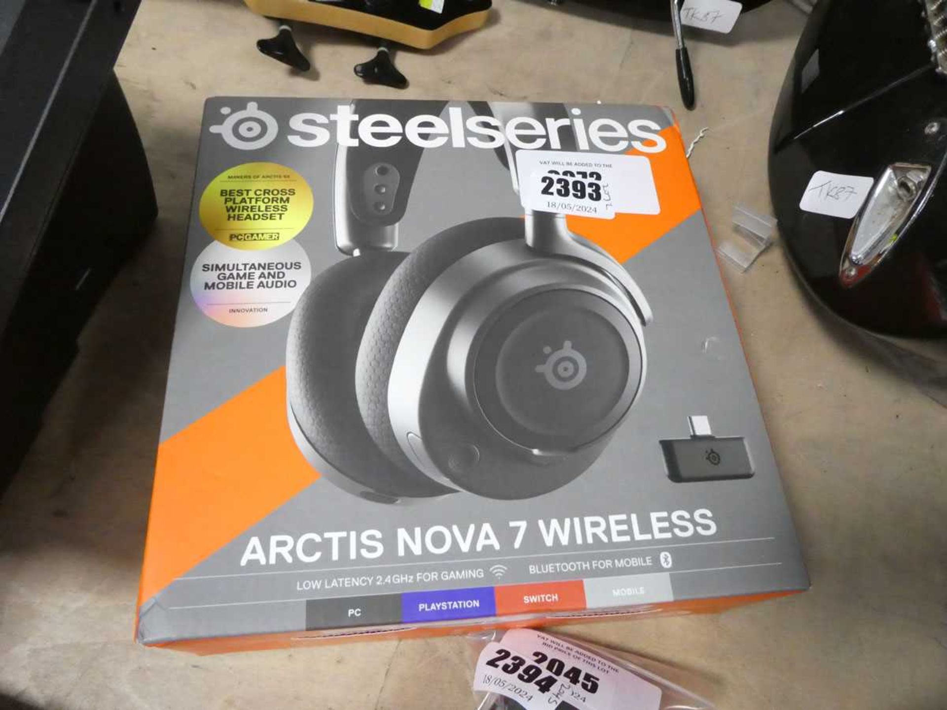 +VAT SteelSeries Arctis Nova 7 wireless headset