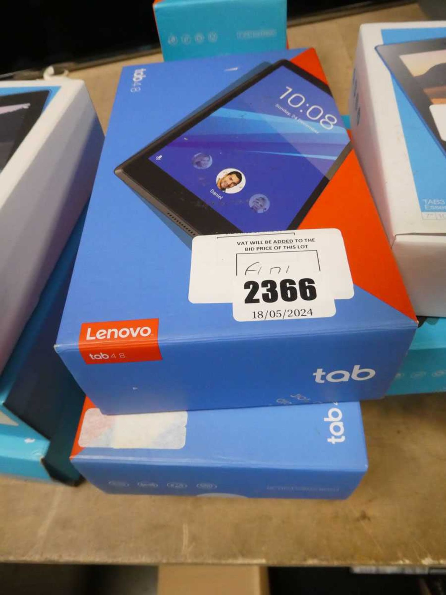 +VAT 1 x Lenovo tab 7 and 2 x Lenovo tab 8