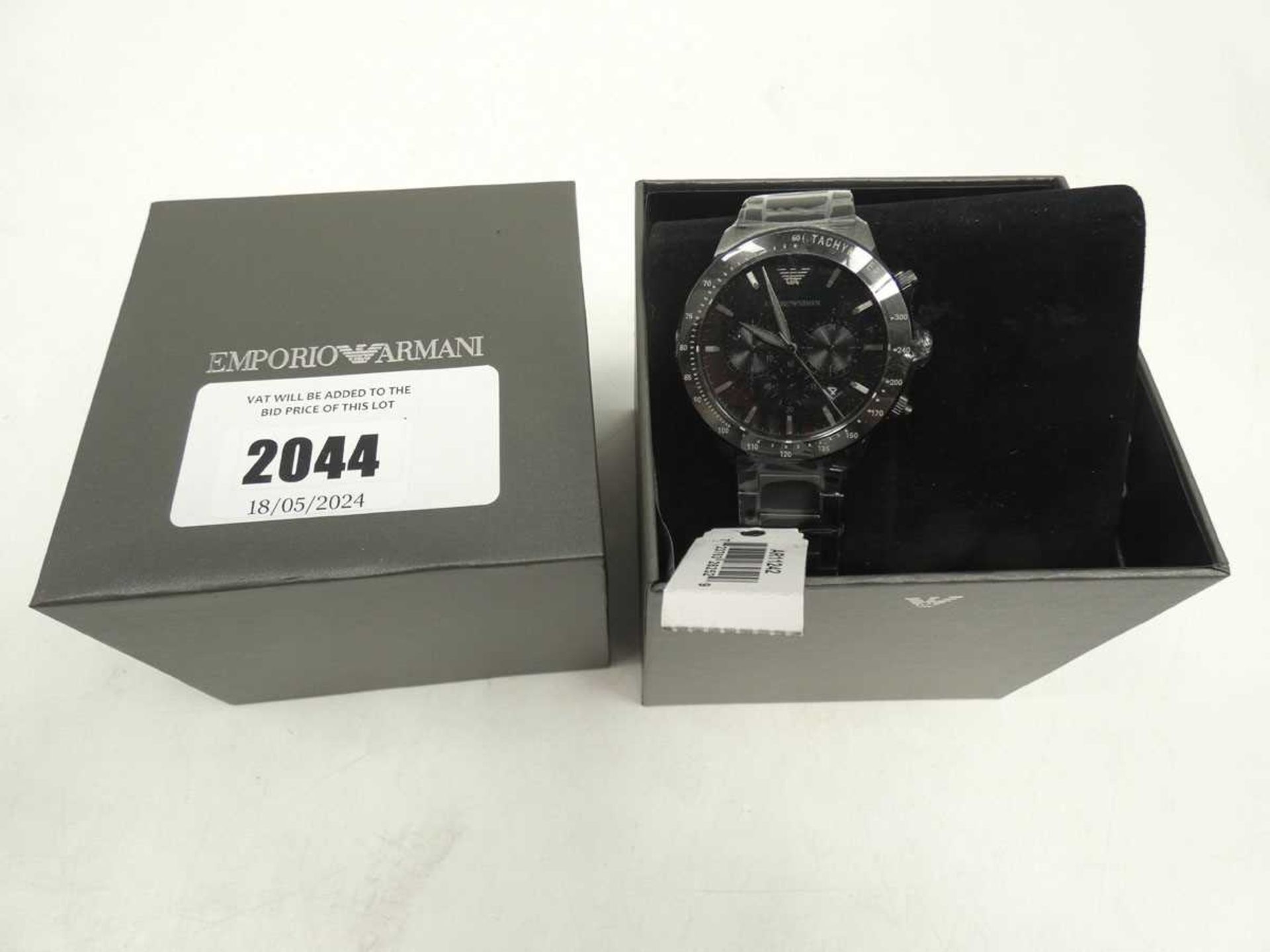 +VAT Emporio Armani AR11242 wristwatch with box