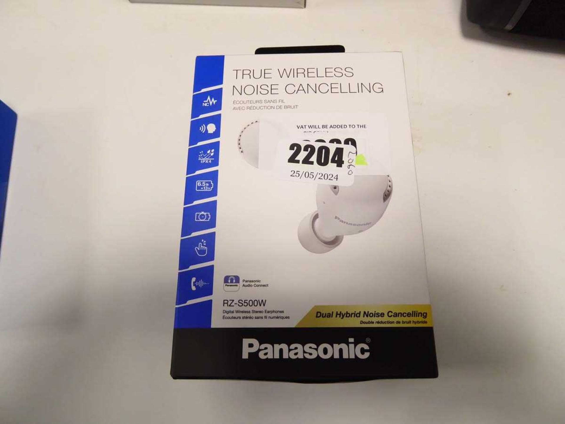 +VAT Panasonic True Wireless earphones RZ-S500W