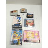 +VAT Selection of Sega Mega Drive, Dreamcast, GameCube, N64 and SNES games