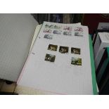 Selection of stamp albums