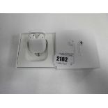 +VAT Boxed pair of Apple airpod 2nd generation (MV7N2ZM/A)