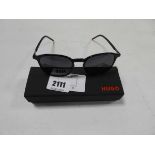 +VAT Pair of Hugo Boss sunglasses in case