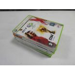 Selection of X Box 360 games including FIFA World Cup 2006, Tiger Woods PGS Tour 2006, etc