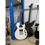 Epiphone electric guitar in white