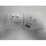 +VAT Pair of Apple airpod 3rd generation, boxed (MME73ZM/A)