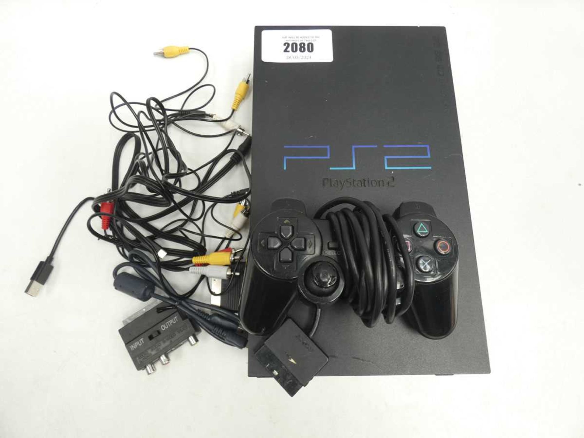 +VAT PS2 with controller and cables