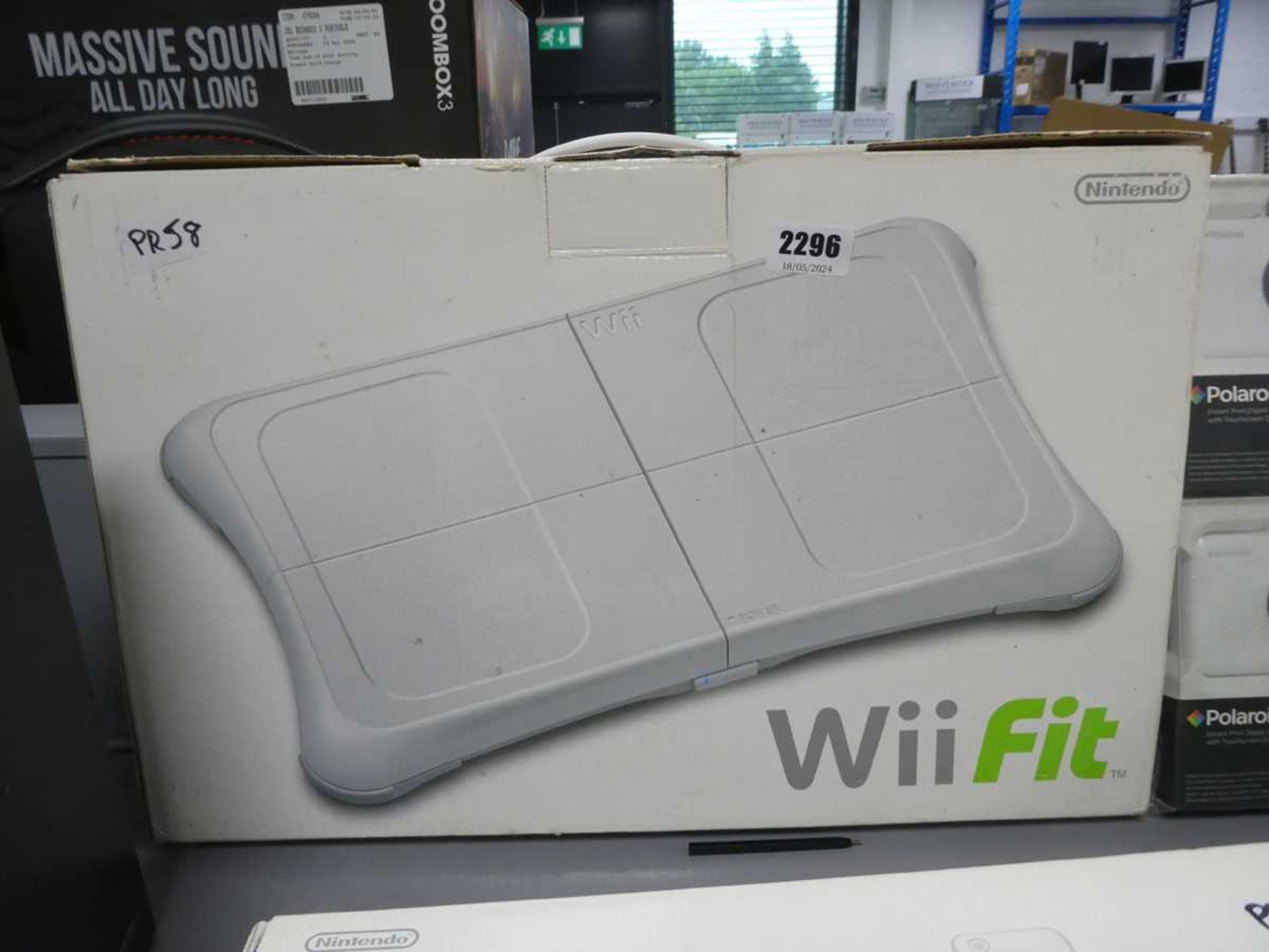 Nintendo Wii and Wii Fit board