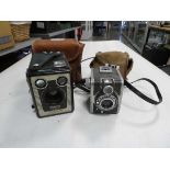 Pair of Boxed Brownie cameras