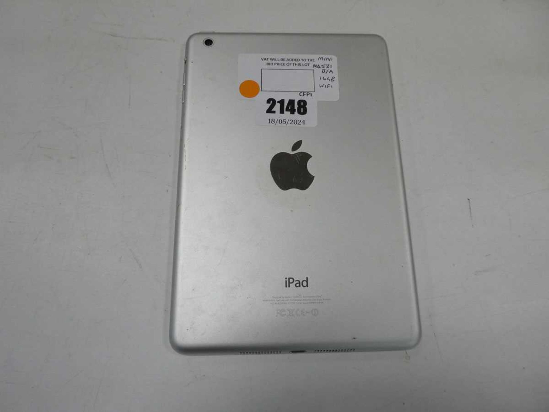 +VAT Apple ipad mini 16gb with WiFi (MA531B/A) - Image 2 of 2