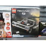Lego Technic Fast and Furious Doms Dodge charger - model no 42111