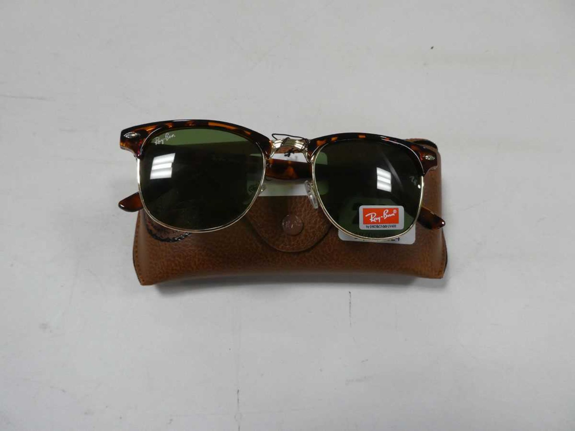 Pair of Rayban sunglasses in case