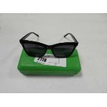 +VAT Pair of Moschino ladies sunglasses in case